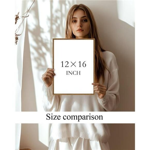 Mountain Landscape Wall Art Framed Rustic Nature Decor for Living Room - Picture 6 of 8